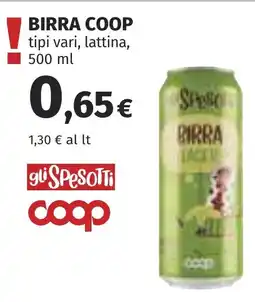 Coop Birra COOP offerta