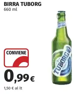 Coop Birra TUBORG offerta