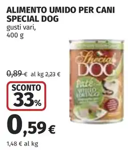 Coop Alimento umido per cani SPECIAL DOG offerta