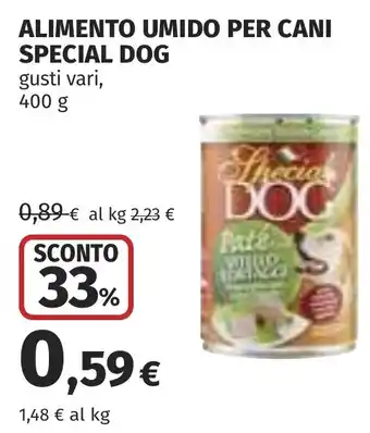 Coop Alimento umido per cani SPECIAL DOG offerta
