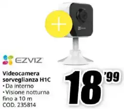 MediaWorld EZVIZ Videocamera sorveglianza H1C offerta
