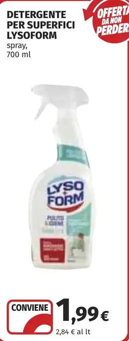 Coop Detergente per superfici LYSOFORM offerta