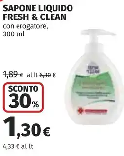 Coop Sapone liquido FRESH & CLEAN offerta