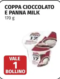 Coop Coppa cioccolato e panna MILK offerta