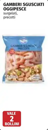 Coop Gamberi sgusciati OGGIPESCE offerta
