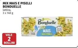 Coop Mix mais e piselli BONDUELLE offerta