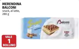 Coop Merendina BALCONI offerta