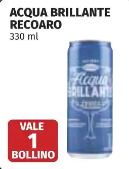 Coop Acqua brillante RECOARO offerta