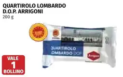 Coop Quartirolo lombardo D.O.P. ARRIGONI offerta