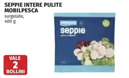 Coop Seppie intere pulite MOBILPESCA offerta