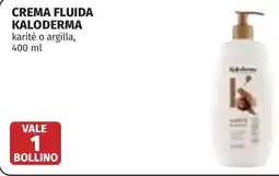 Coop Crema fluida KALODERMA offerta