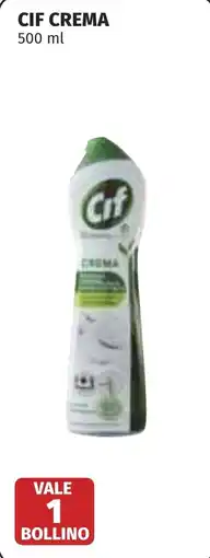 Coop Cif crema offerta