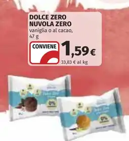 Coop Dolce zero NUVOLA ZERO offerta
