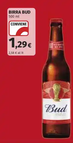 Coop Birra BUD offerta