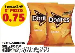 PENNY Tortilla doritos gusto tex mex offerta