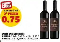 PENNY Salice salentino DOC offerta