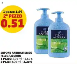 PENNY Sapone antibatterico FELCE AZZURRA offerta