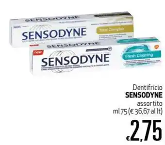 Maxi Supermercati Sensodyne Dentifricio 75ml offerta