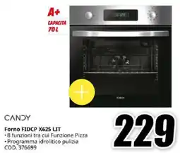 MediaWorld CANDY Forno FIDCP X625 LIT offerta