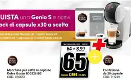 MediaWorld Macchina per caffè in capsule Dolce Gusto EDG226.BG offerta