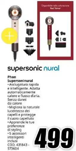 MediaWorld dyson supersonic nural offerta