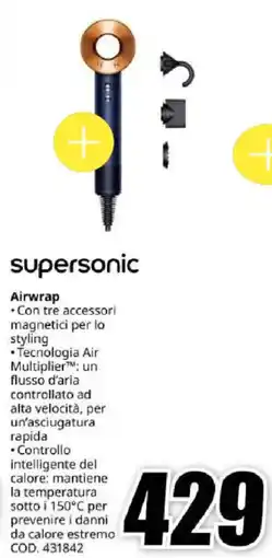 MediaWorld dyson supersonic offerta
