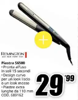MediaWorld REMINGTON Piastra S6500 offerta