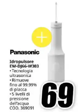 MediaWorld Panasonic Idropulsore EW-DJ66-W303 offerta