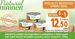 Spazio Conad Natural trainer specialty nutrition umido offerta