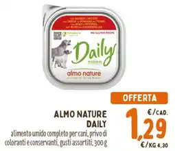 Spazio Conad Almo nature daily offerta