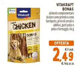 Spazio Conad Vitakraft bonas offerta