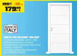 OBI Porta per interno "milano" offerta