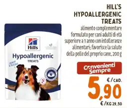 Spazio Conad Hill's hypoallergenic treats offerta