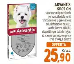 Spazio Conad Advantix spot on offerta
