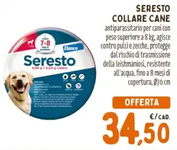 Spazio Conad Seresto collare cane offerta
