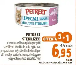 Spazio Conad Petreet sterilized offerta