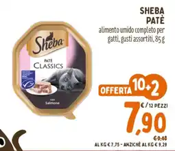 Spazio Conad Sheba patè offerta