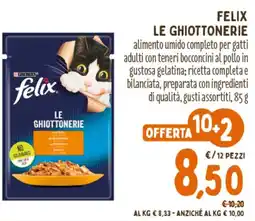 Spazio Conad Felix le ghiottonerie offerta