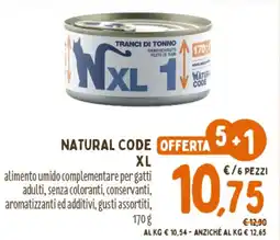 Spazio Conad Natur code xl offerta