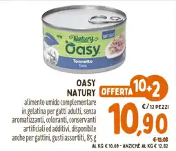 Spazio Conad Oasy natury tonnetto tuna offerta