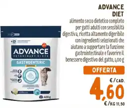 Spazio Conad Advance diet offerta