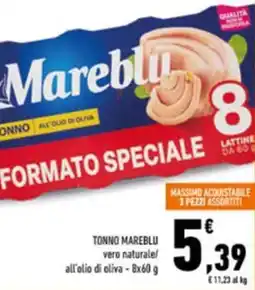 Conad Tonno MAREBLU offerta