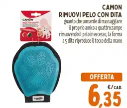 Spazio Conad Camon rimuovi pelo con dita offerta