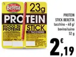 Conad Protein stick BERETTA offerta