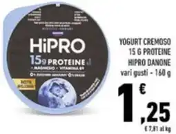 Conad Yogurt cremoso 15 g proteine hipro DANONE offerta
