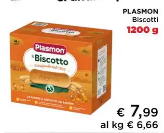 Coop Plasmon Biscotti offerta