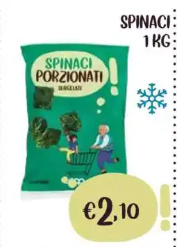 Coop SPINACI 1 KG offerta