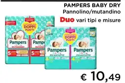 Coop Pampers Baby Dry offerta