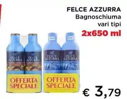 Coop Felce Azzurra Bagnoschiuma offerta