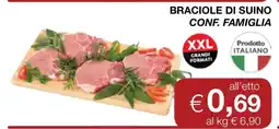 Coop Braciole di suino offerta